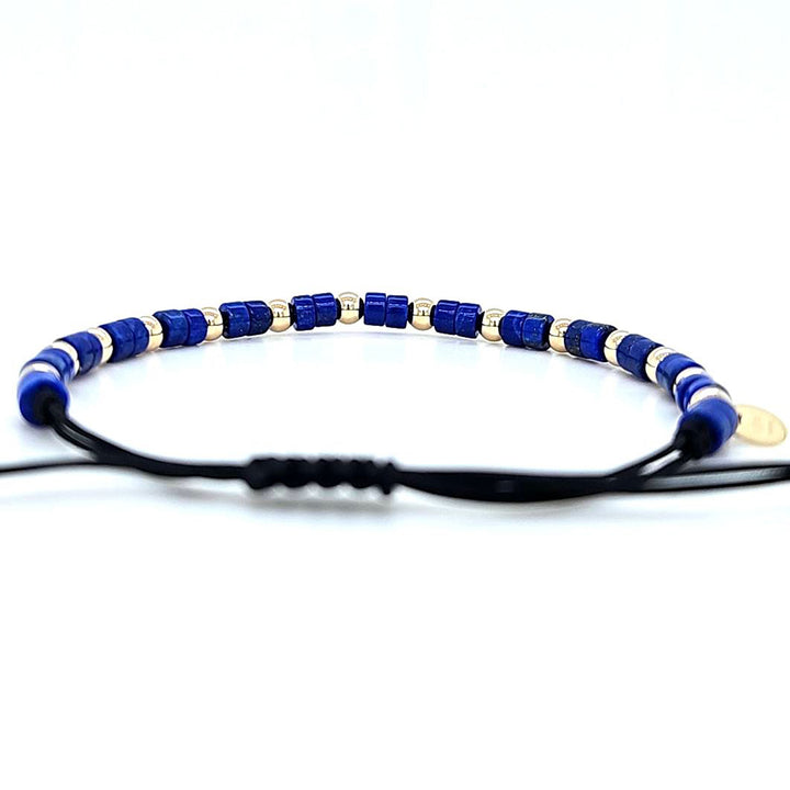 Lapis Lazuli Bead Bracelet