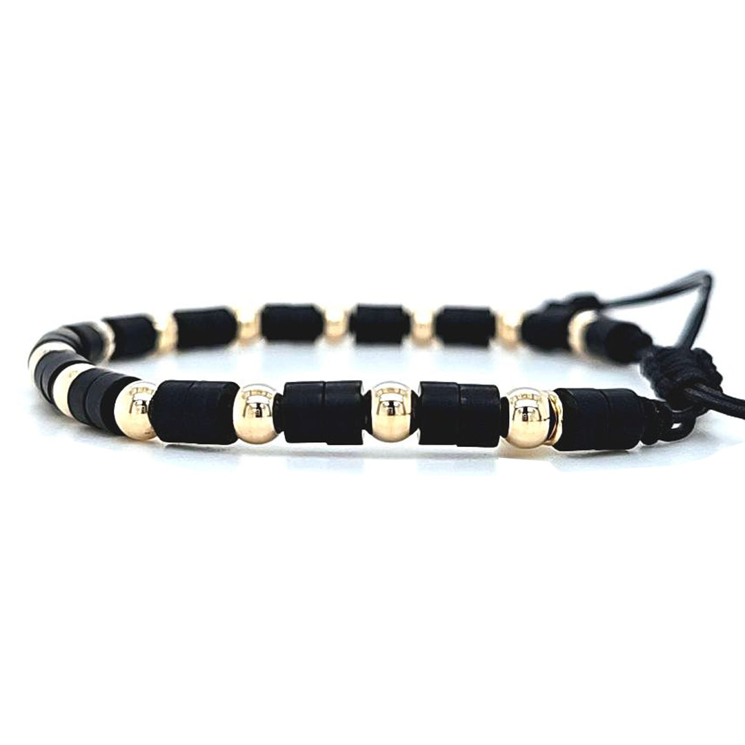 Onyx Bead Bracelet