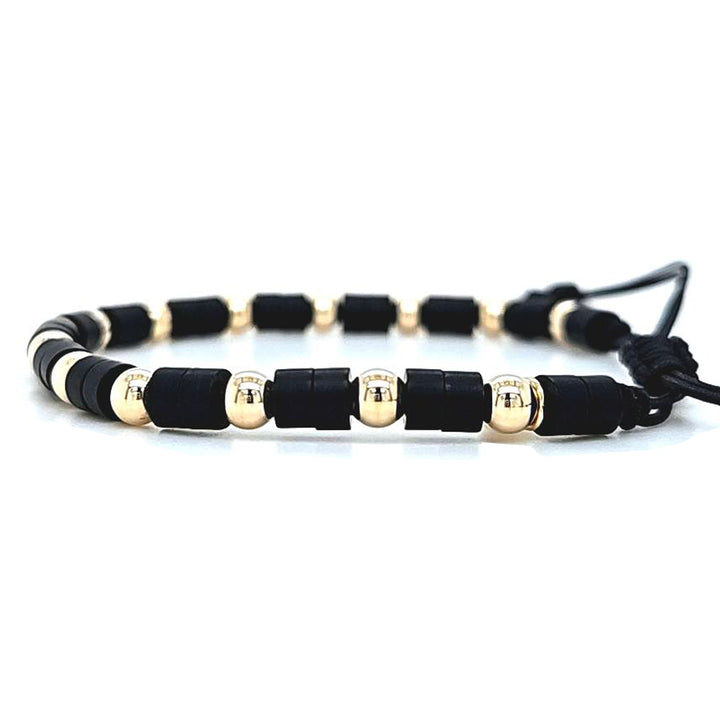 Onyx Bead Bracelet