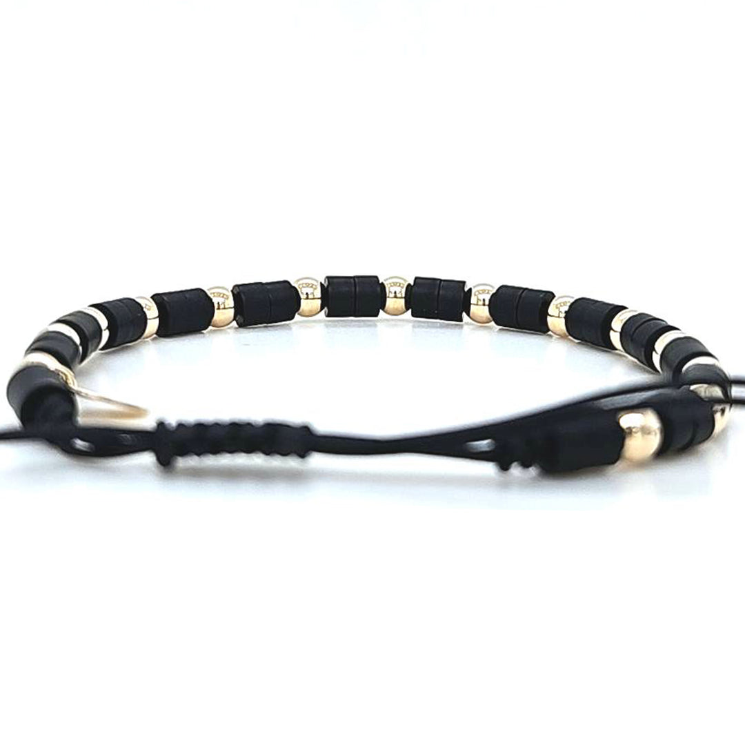 Onyx Bead Bracelet