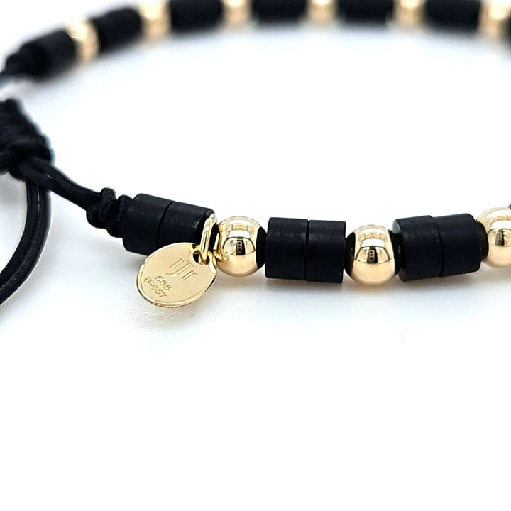 Onyx Bead Bracelet