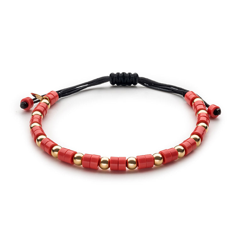 Carnelian Bead Bracelet