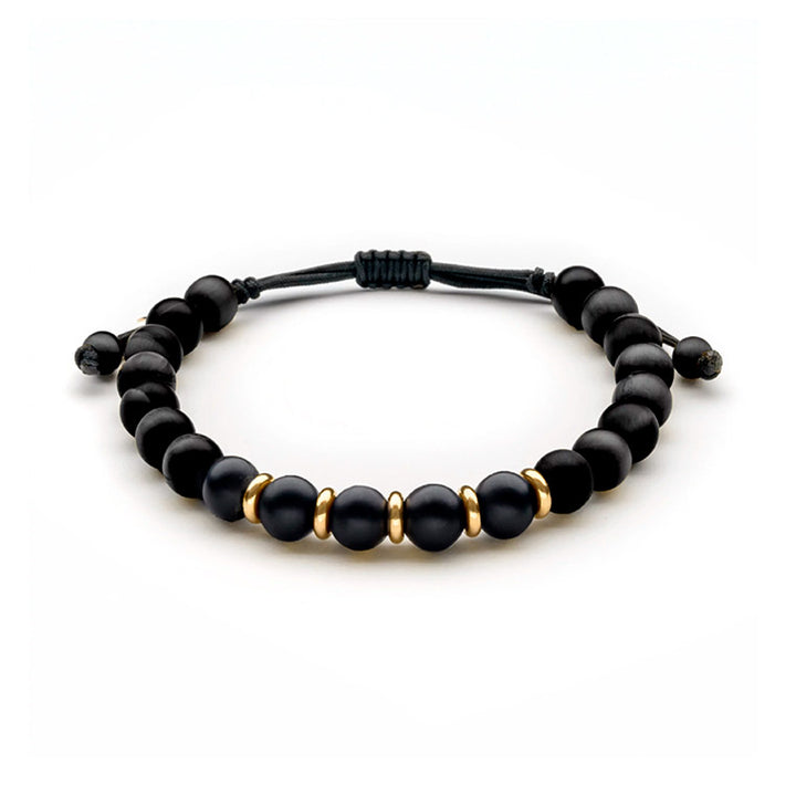 Onyx Bead Bracelet