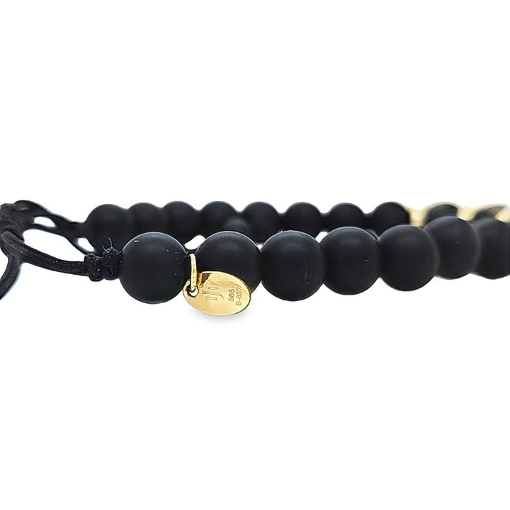 Onyx Bead Bracelet