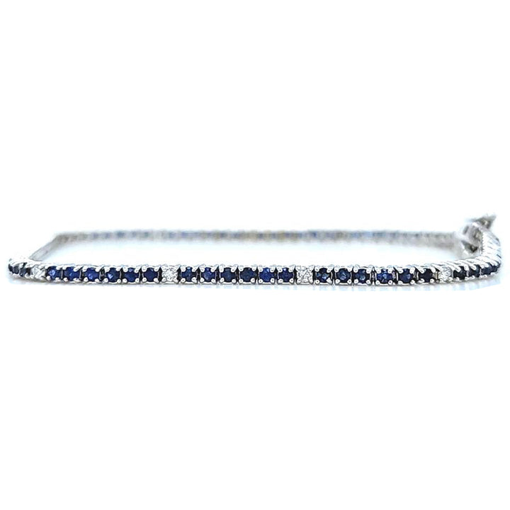 Sapphire and Diamond Bracelet