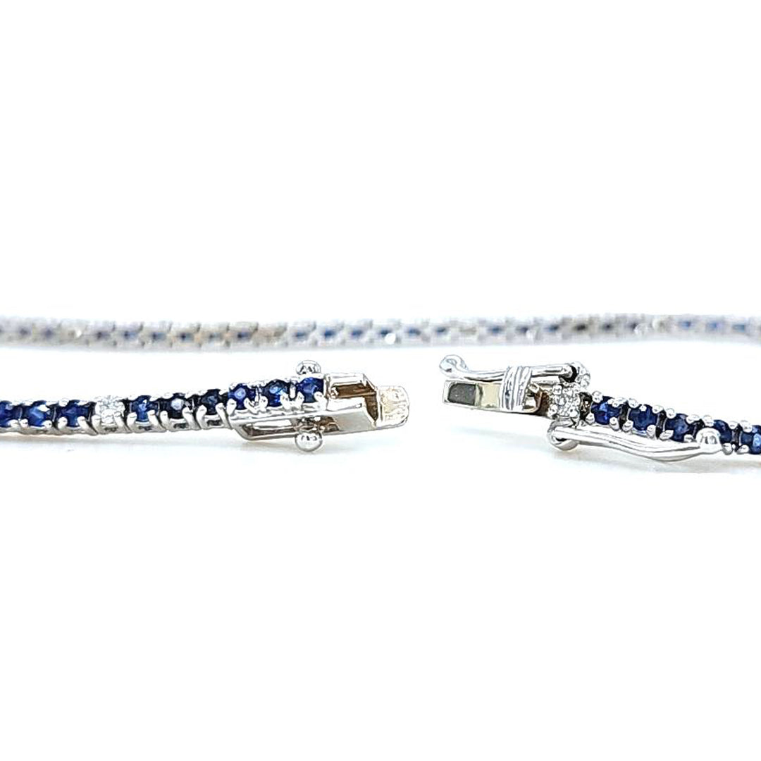 Sapphire and Diamond Bracelet