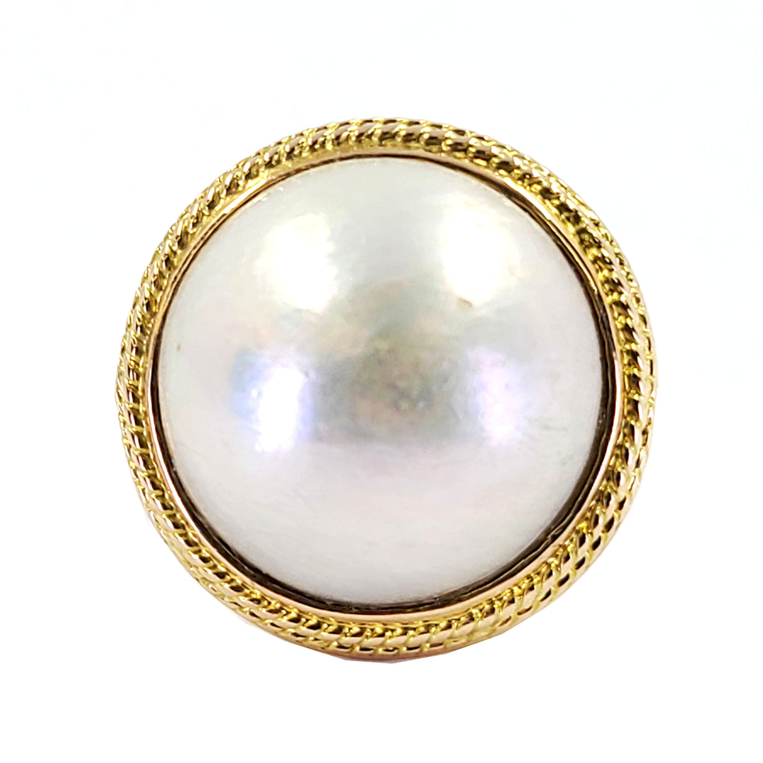 Mabe Pearl Ring