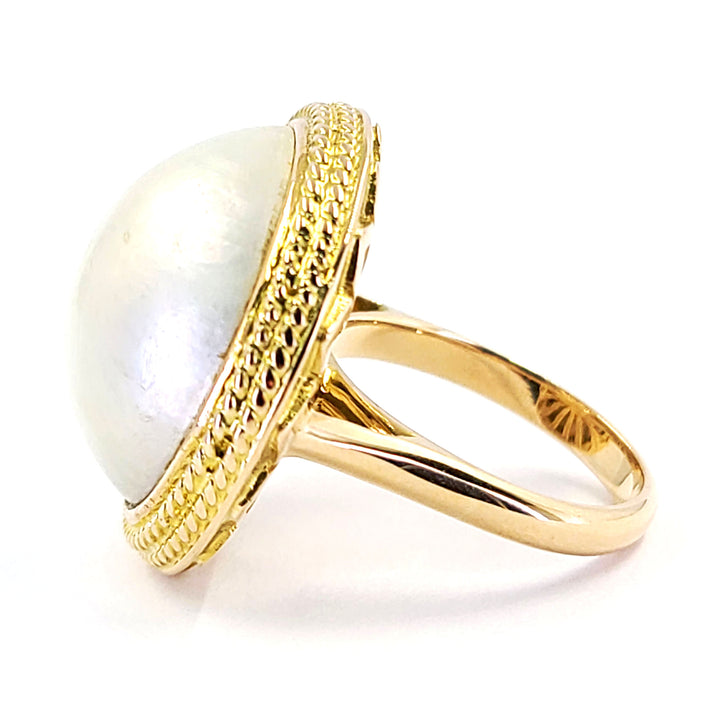 Mabe Pearl Ring