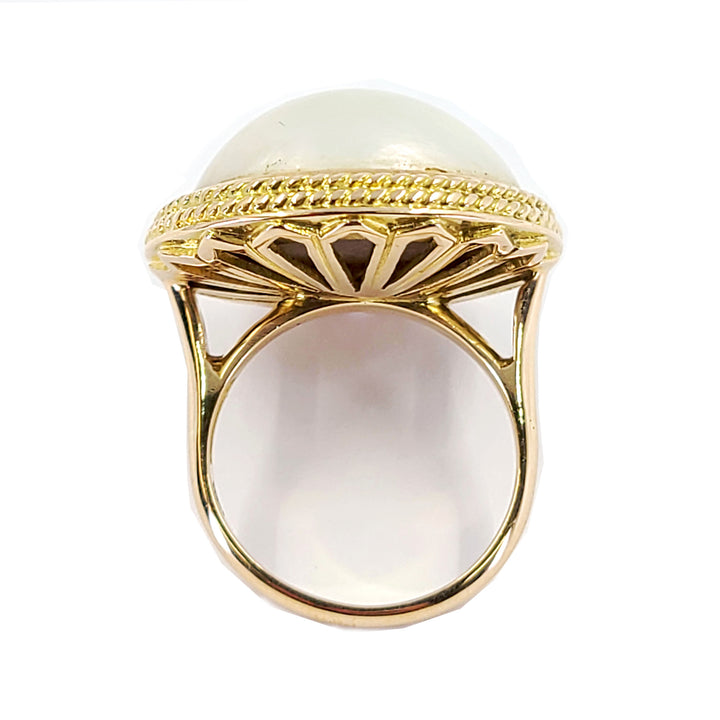 Mabe Pearl Ring