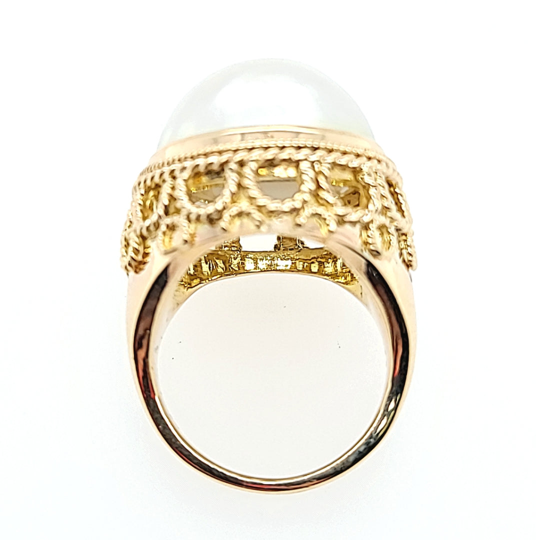 Mabe Pearl Ring