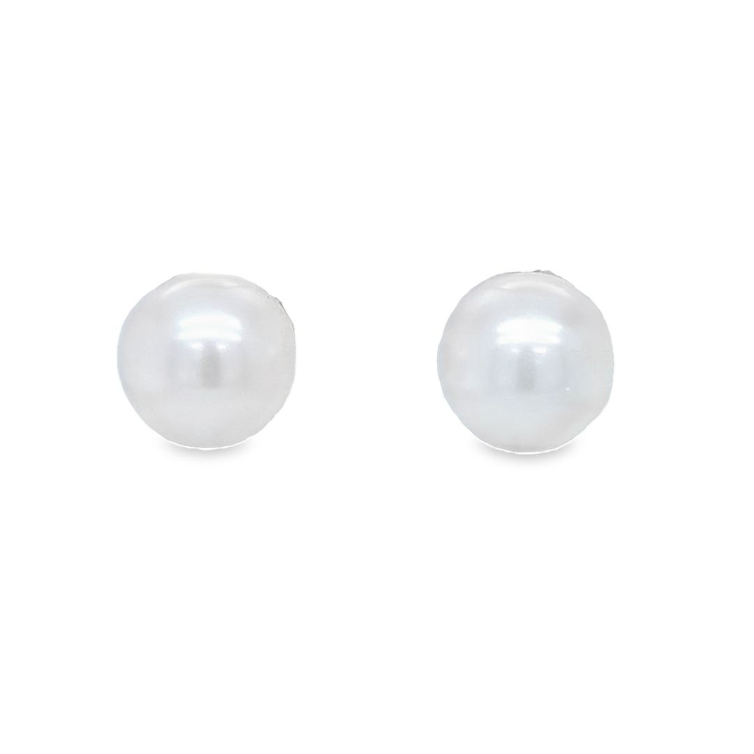 9.5mm Akoya Pearl Stud Earrings