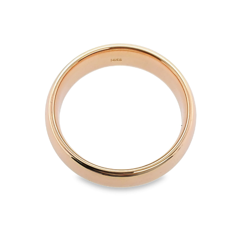 6mm Comfort Fit Wedding Band