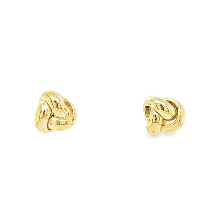 Yellow Gold Knot Studs