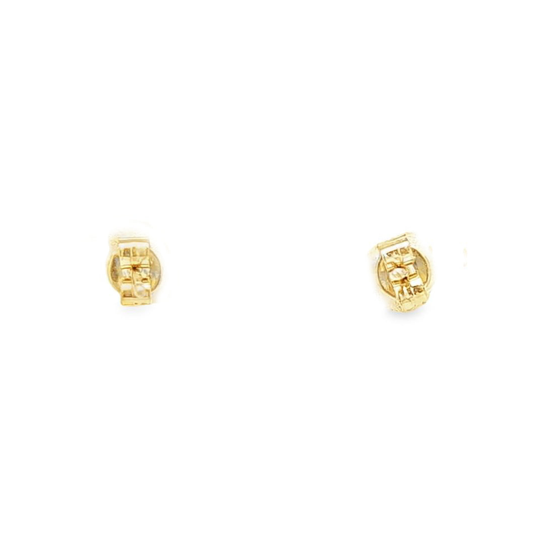 Yellow Gold Knot Studs