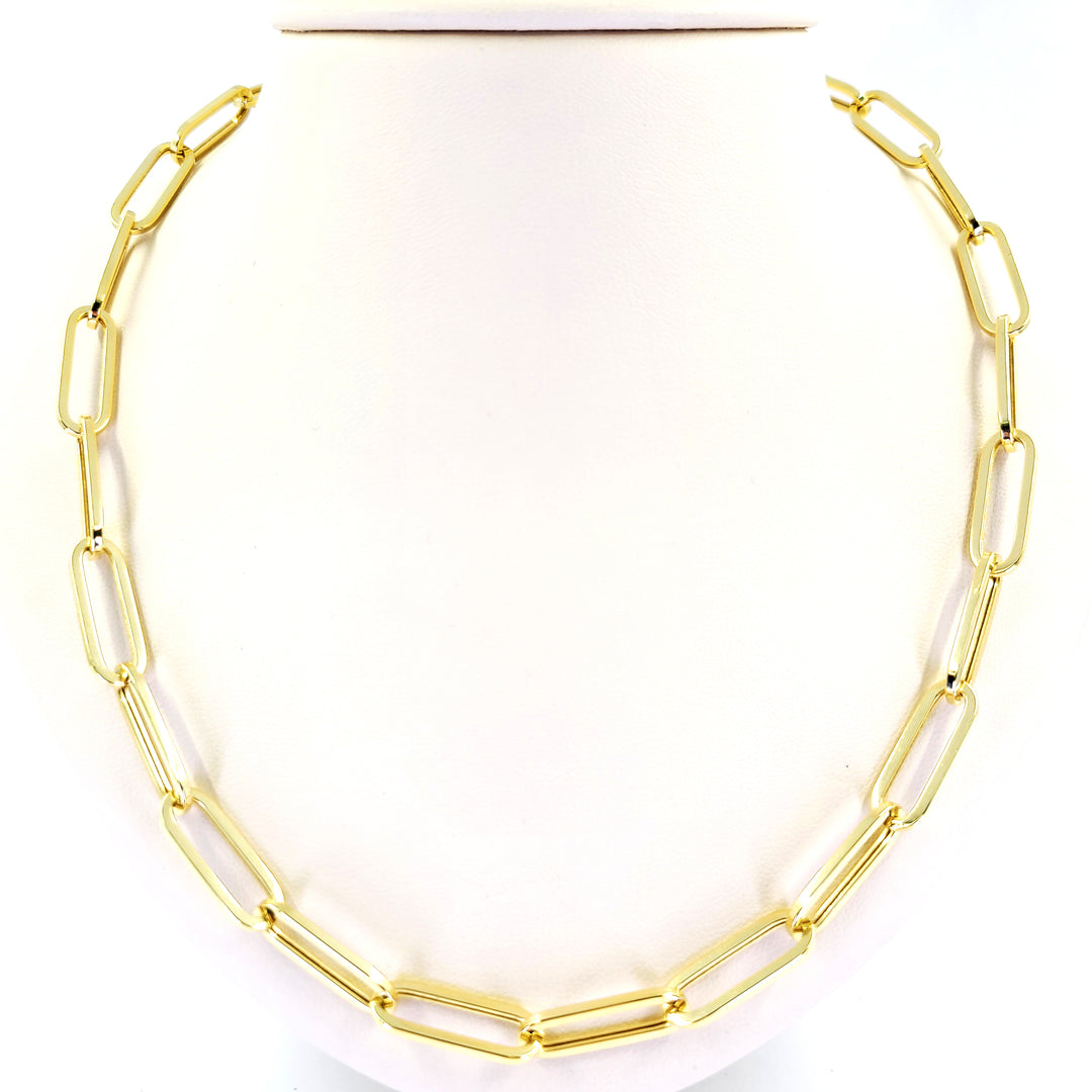 6.9mm Paperclip Chain Necklace