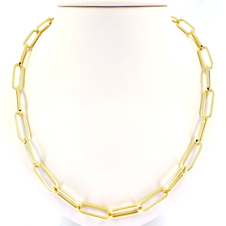 6.9mm Paperclip Chain Necklace