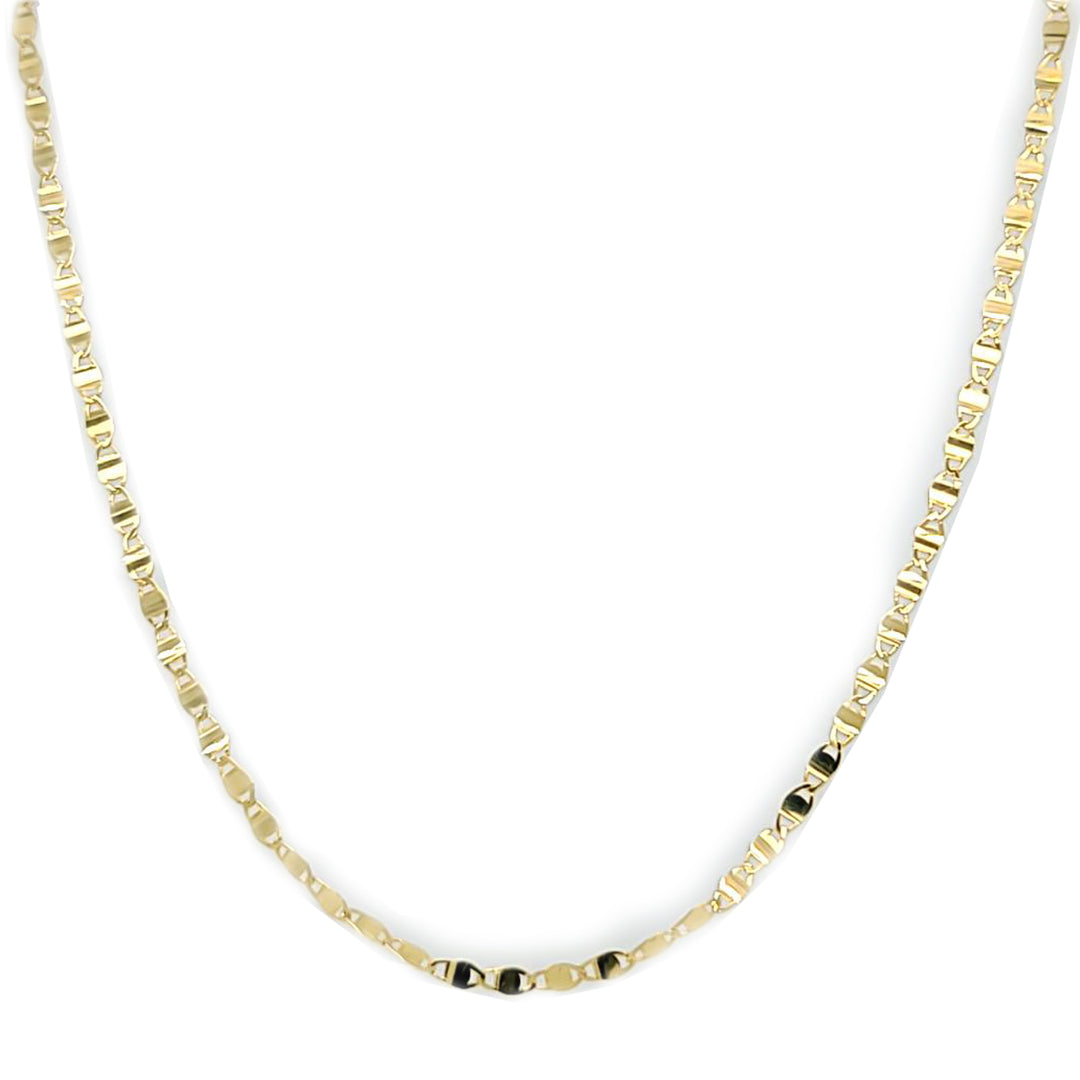 Yellow Gold Mirror Chain