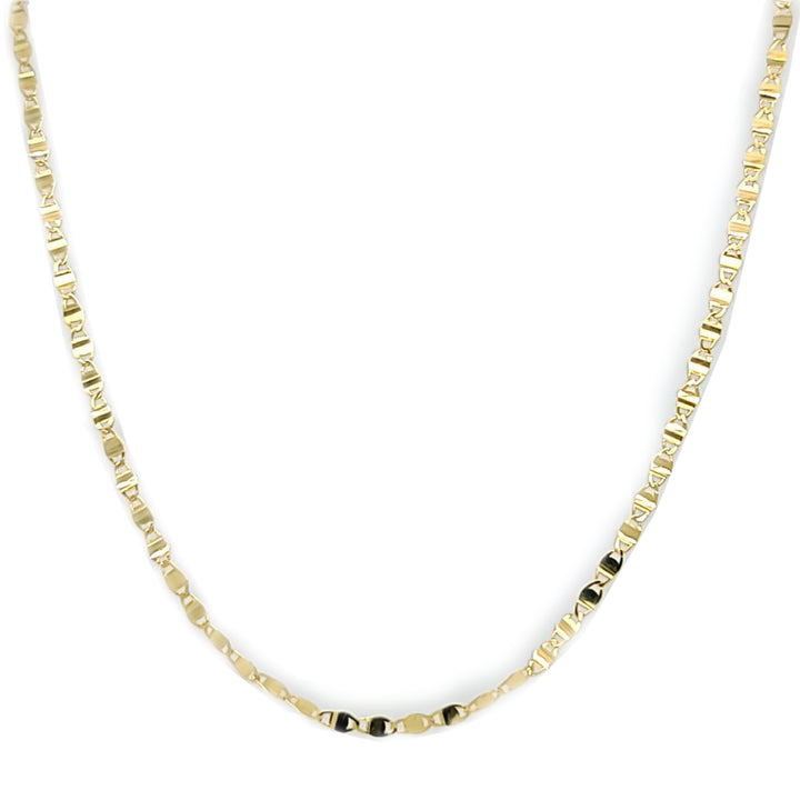 Yellow Gold Mirror Chain