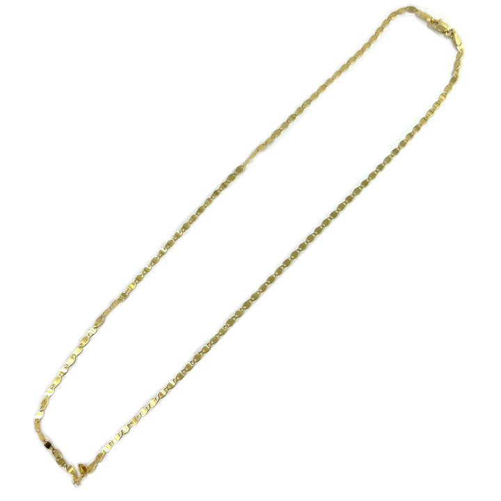 Yellow Gold Mirror Chain