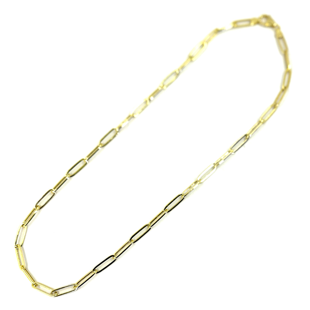 4.3mm Paperclip Chain Necklace