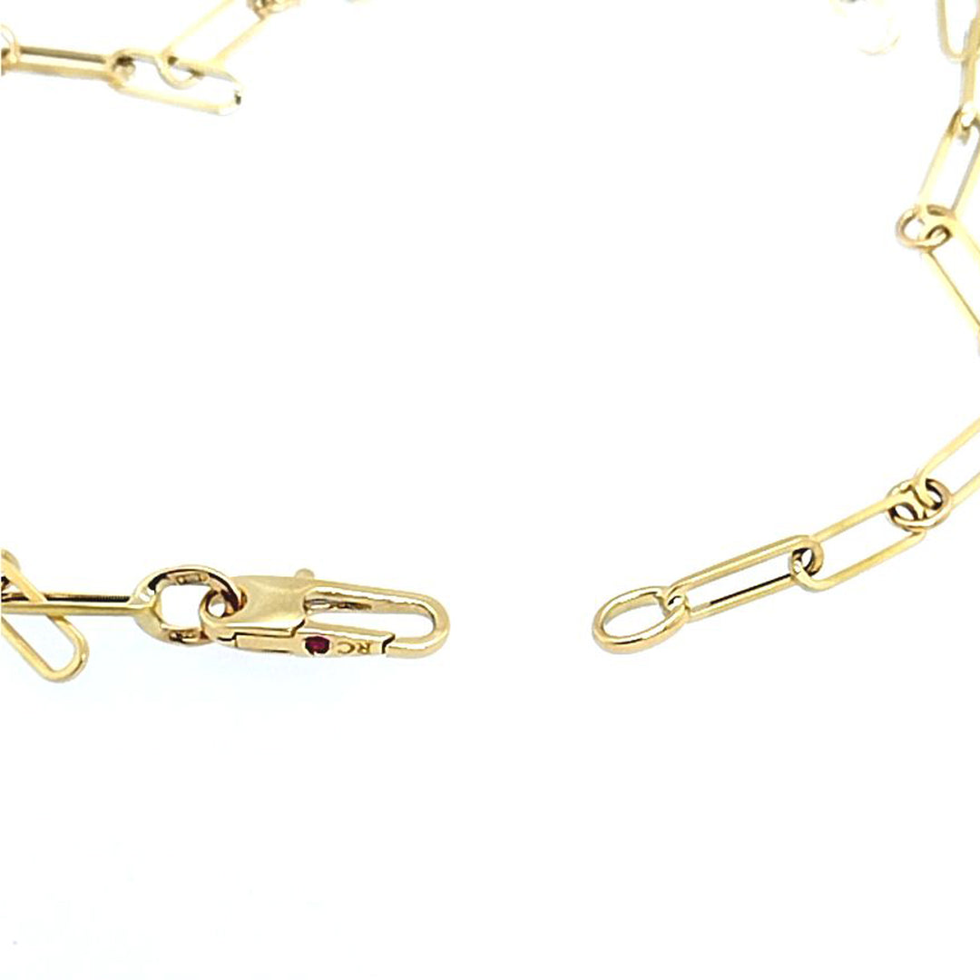 Paperclip Link Necklace