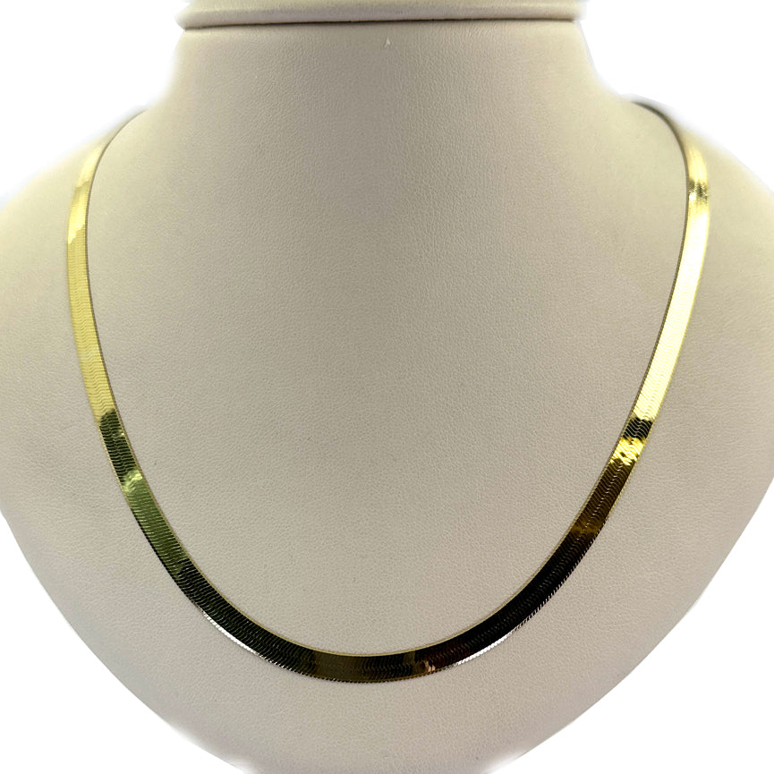 4.6mm Herringbone Necklace