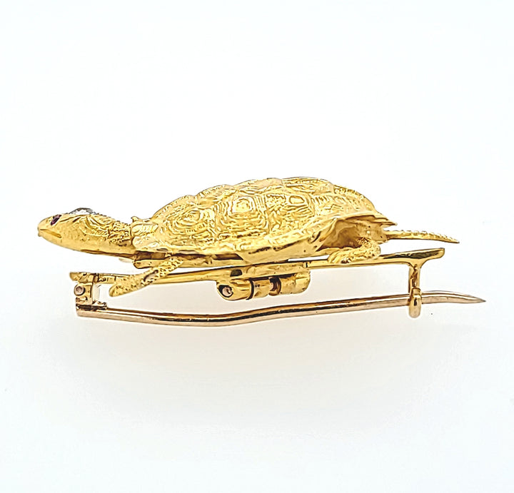 Antique Turtle Pin