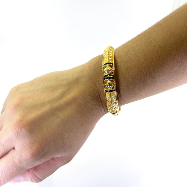 Gold Bangle Bracelet