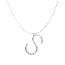 Sterling Silver Inital S