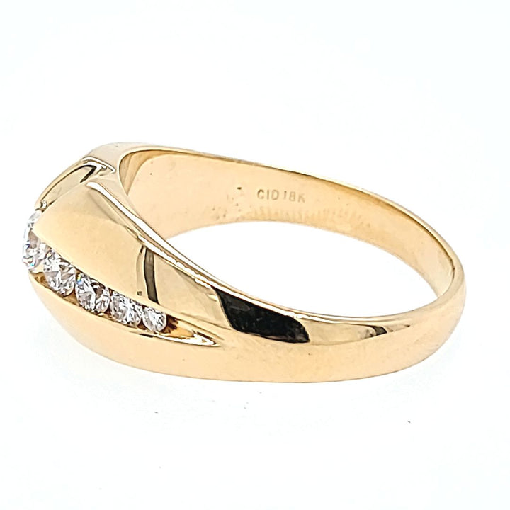 Men's Channel Set Diamond Ring