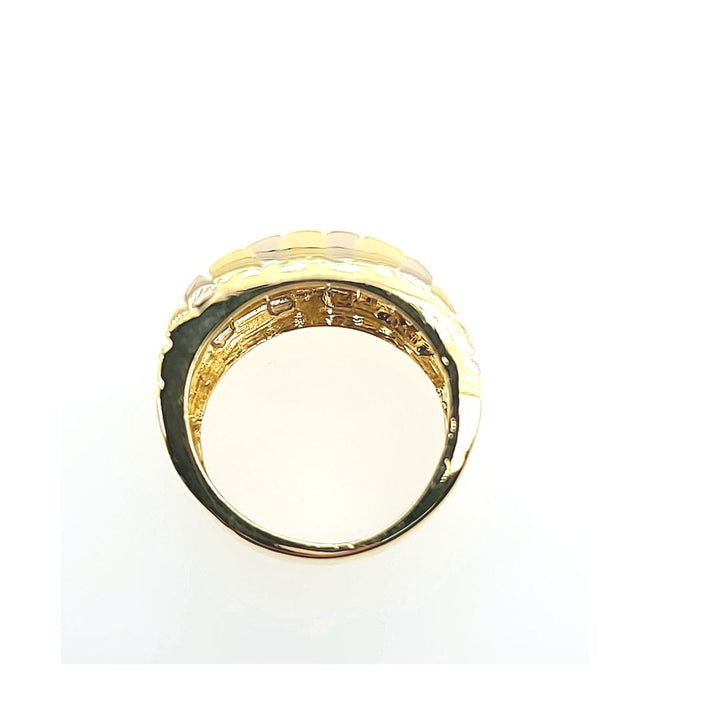 Pave Square Ring