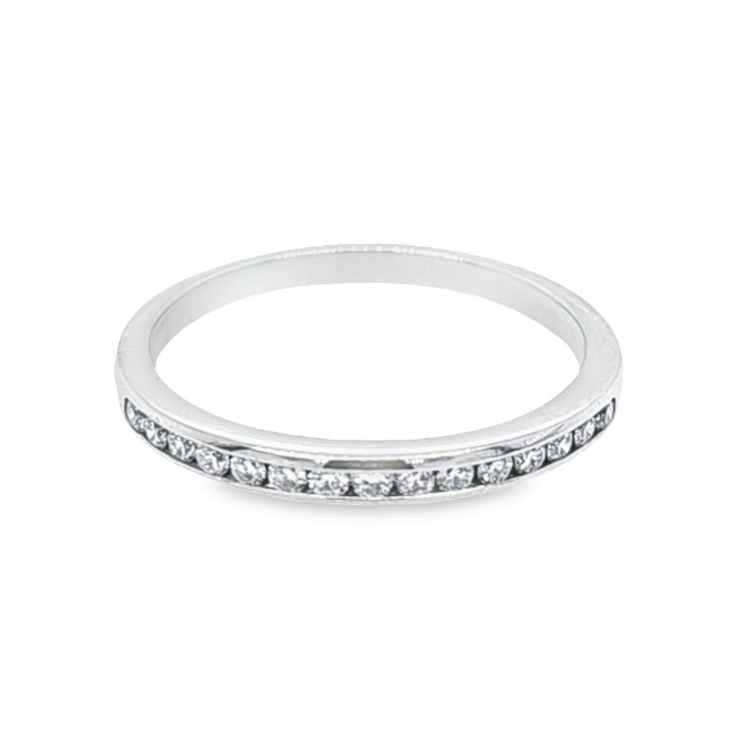 Channel Set Diamond Band