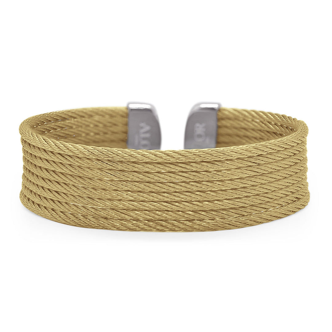 Yellow Cable Cuff Essentials 8-Row Cuff