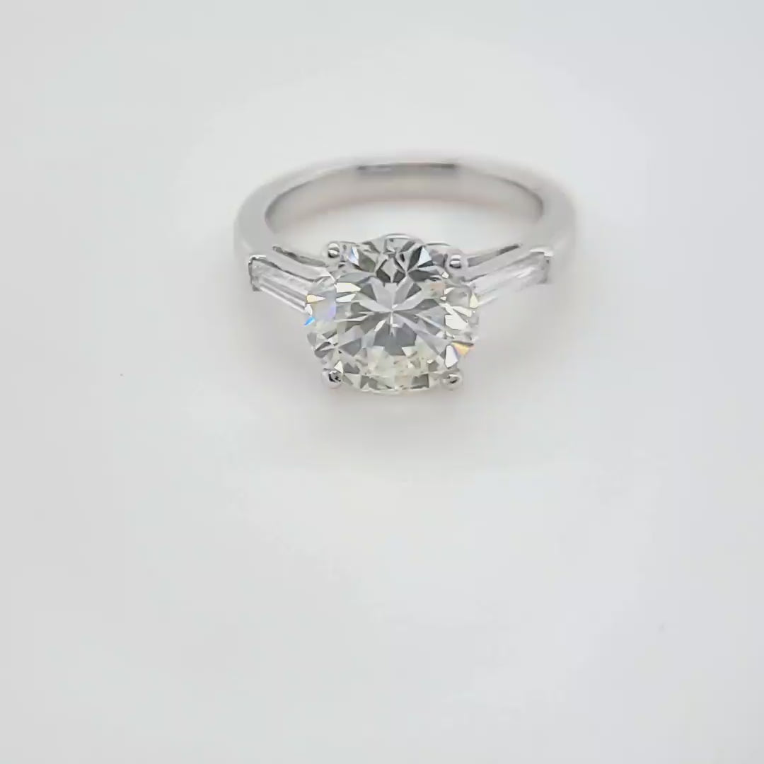 4.03 Carat Diamond Engagement Ring