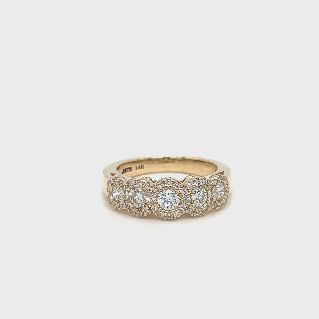 Diamond Halo Band