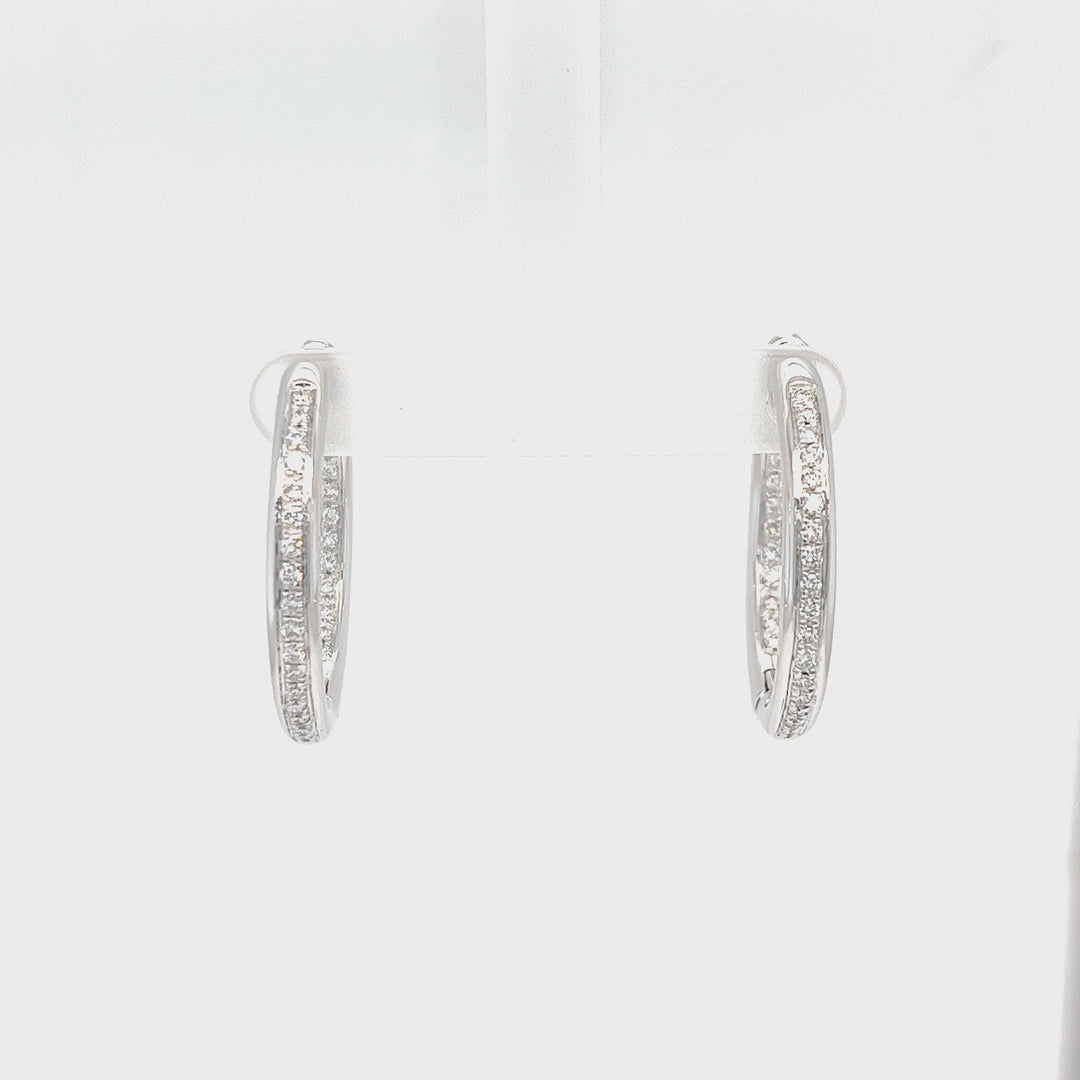 Leo Pizzo Diamond Hoops