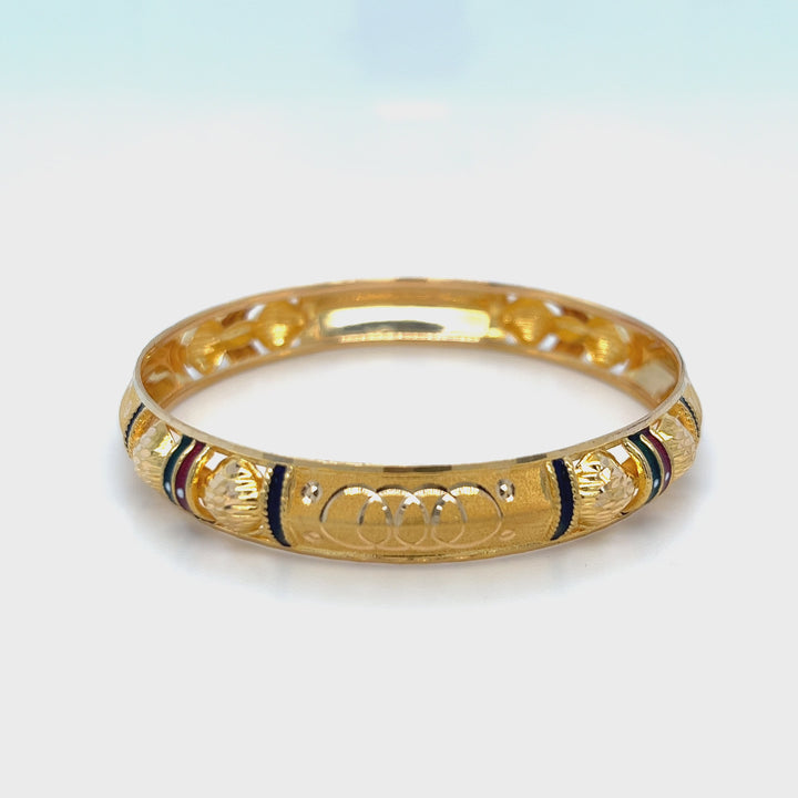 Gold Bangle Bracelet