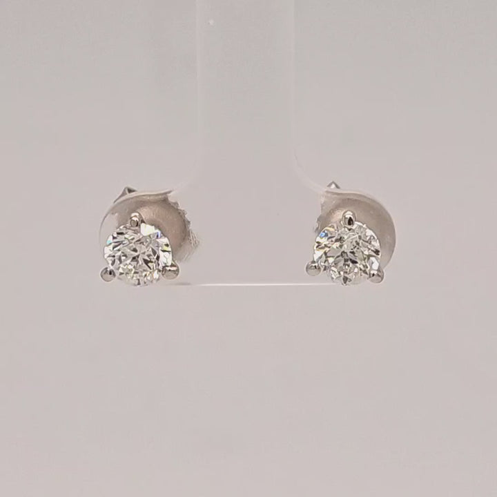 1.44cttw Diamond Stud Earrings