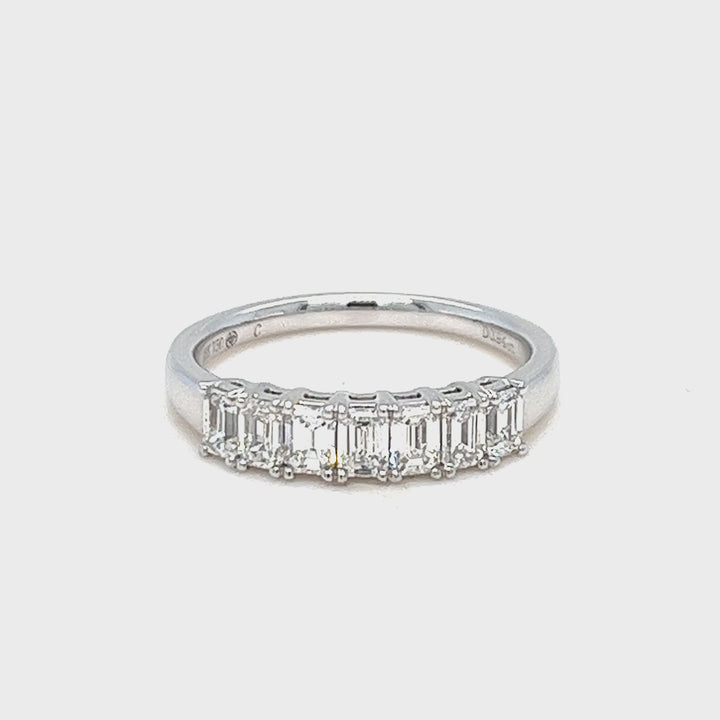 Baguette Diamond Band