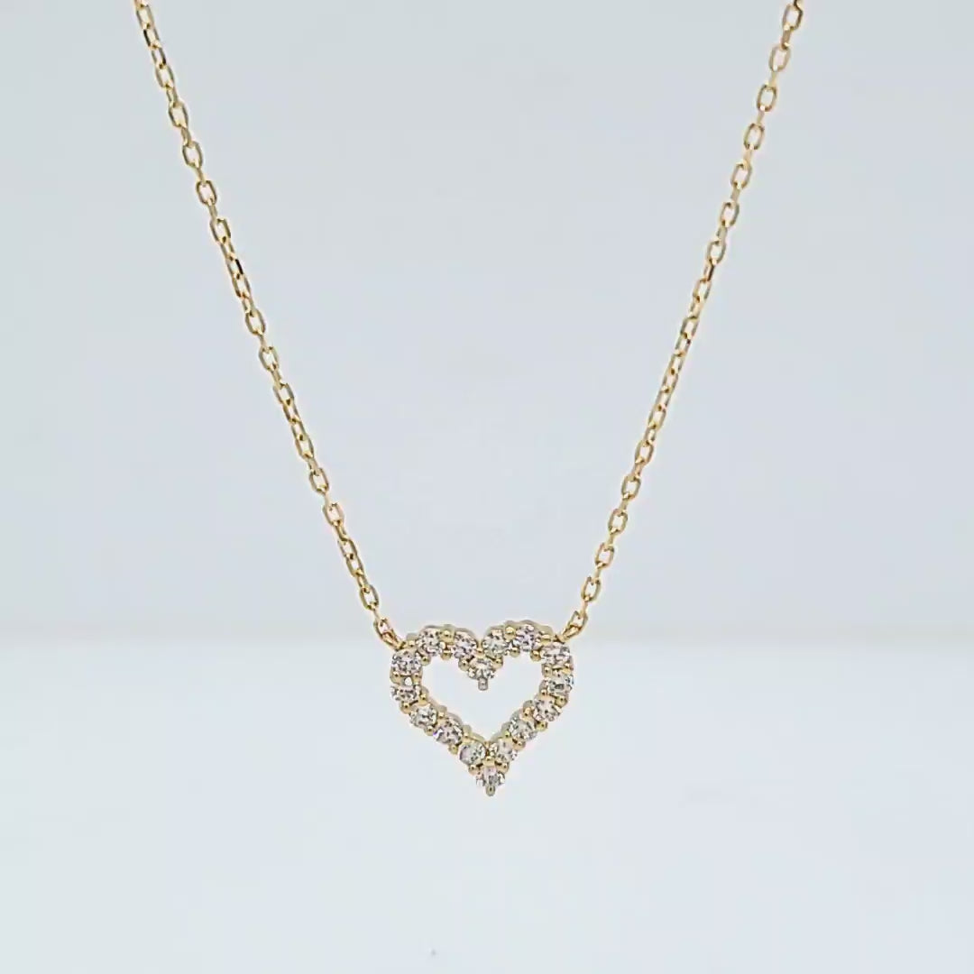 Diamond Heart Necklace