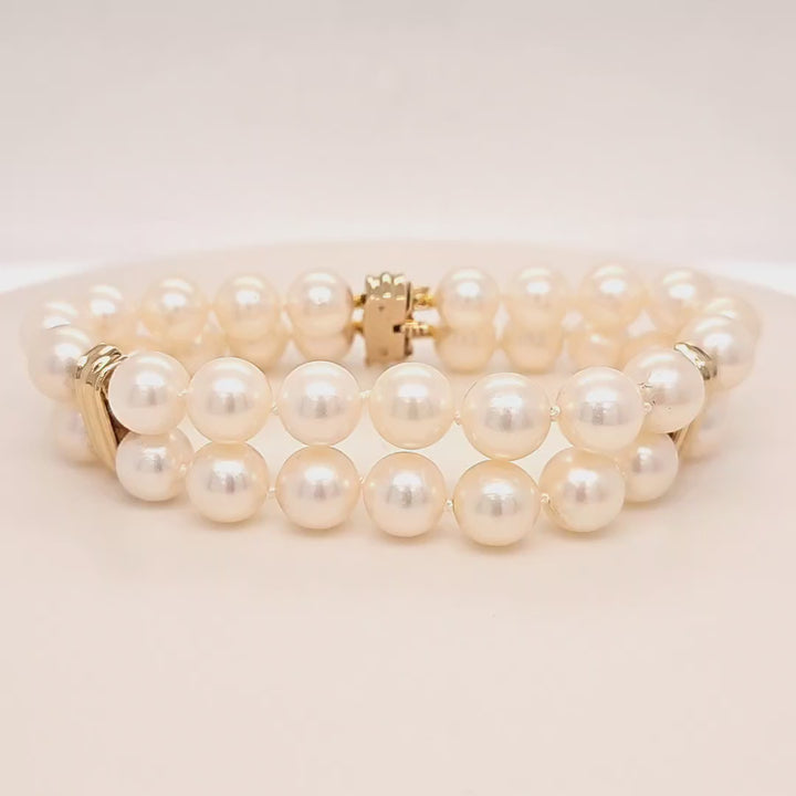 Double Strand Pearl Bracelet
