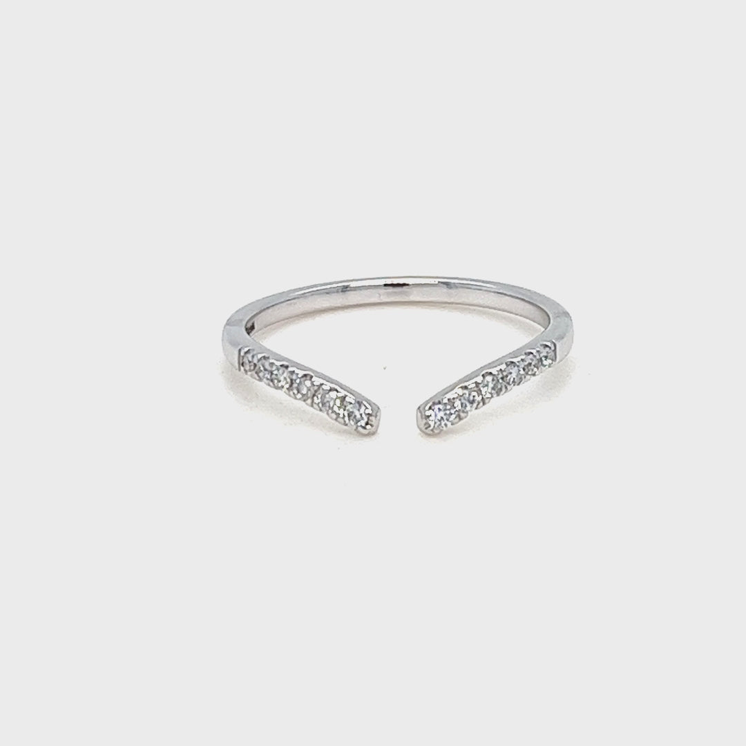 Open Diamond Ring