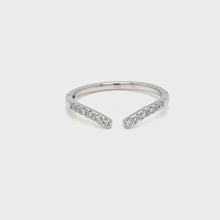 Open Diamond Ring