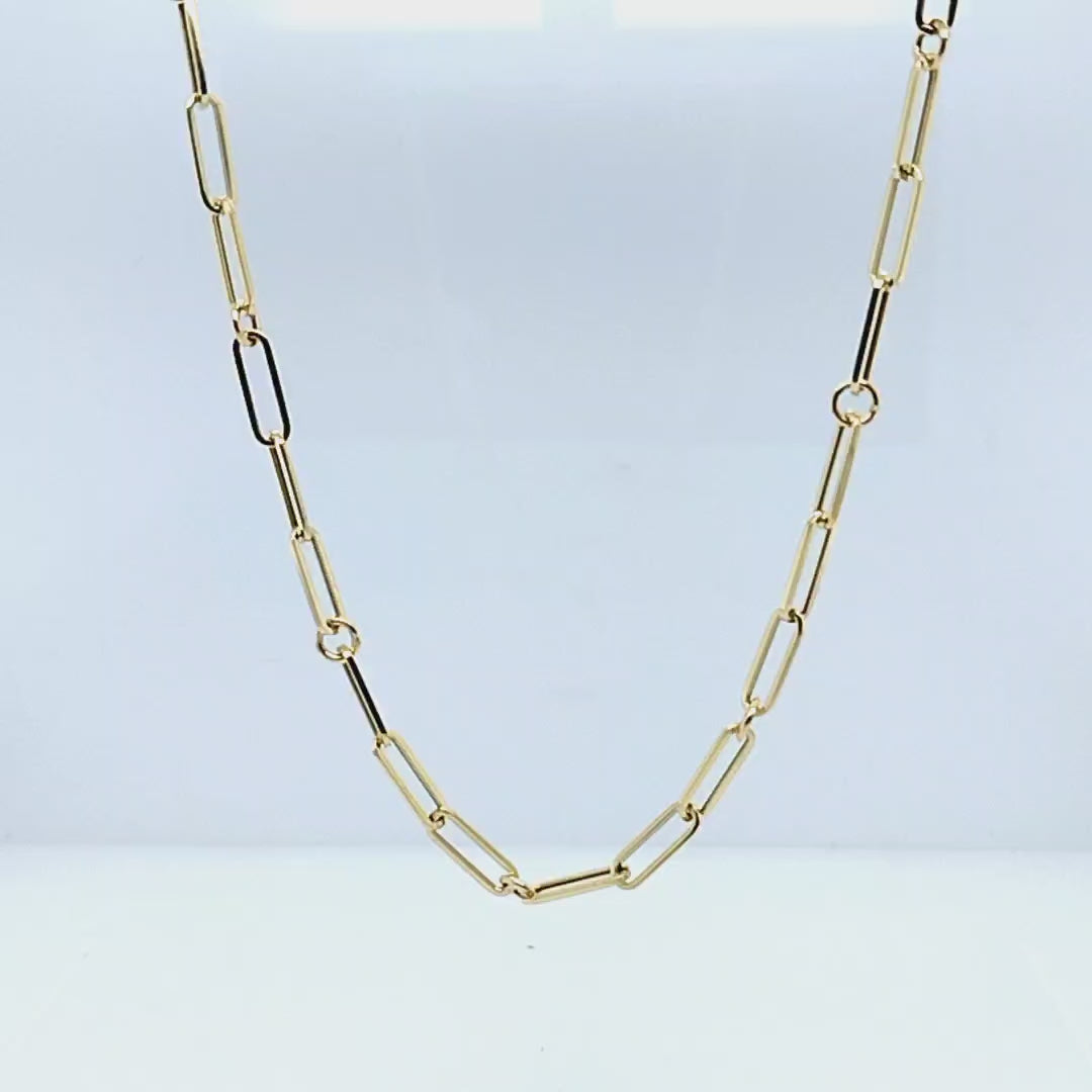 Paperclip Link Necklace