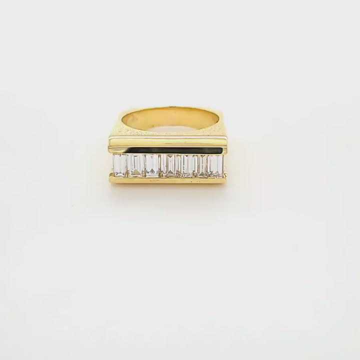 Baguette Cut Diamond Ring