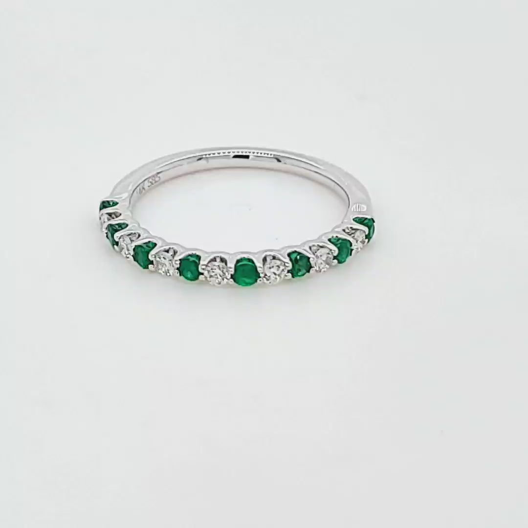 Emerald and Diamond Band