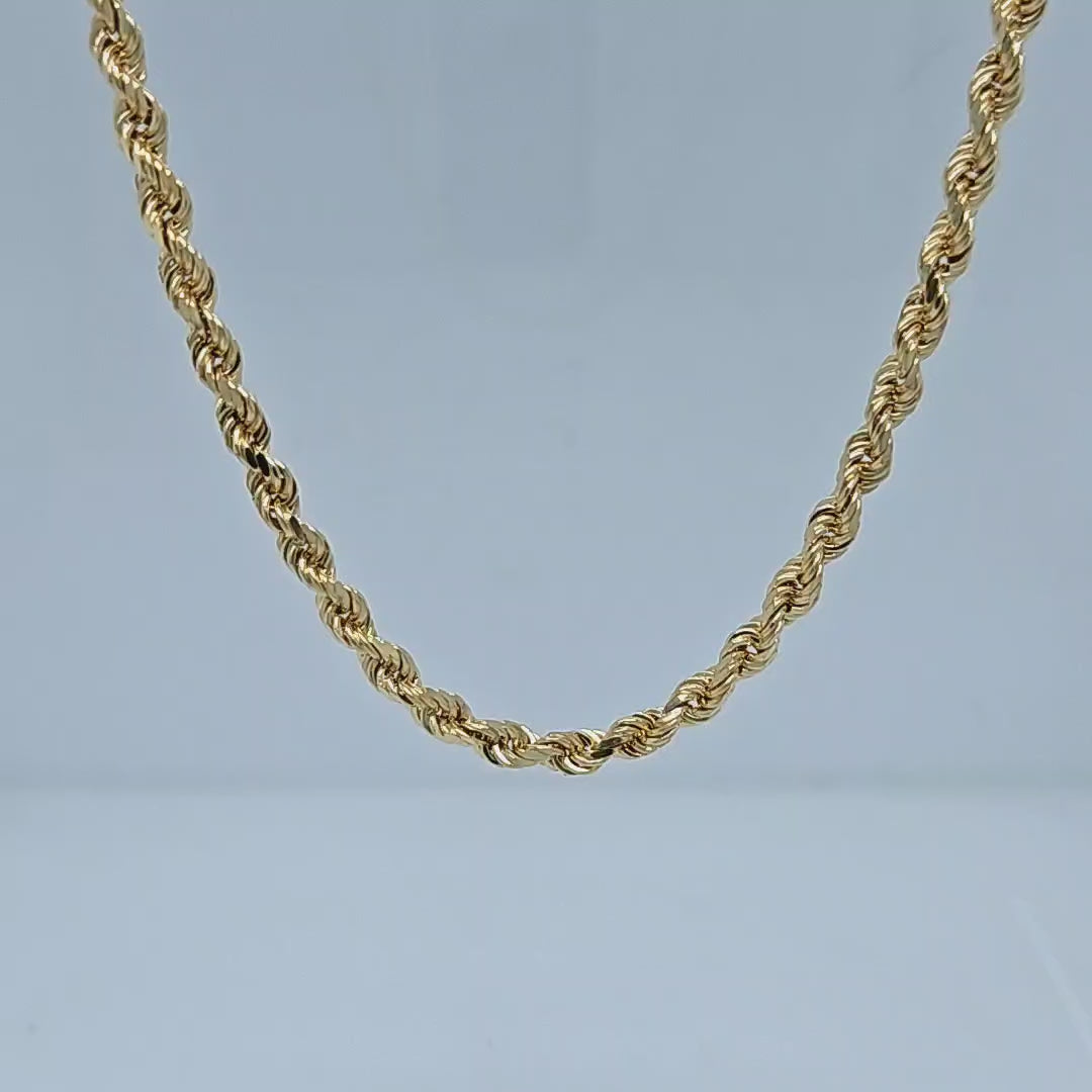 Long 4mm Rope Chain