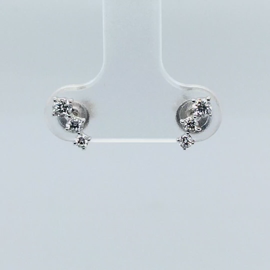 Diamond Ear Crawler Earrings