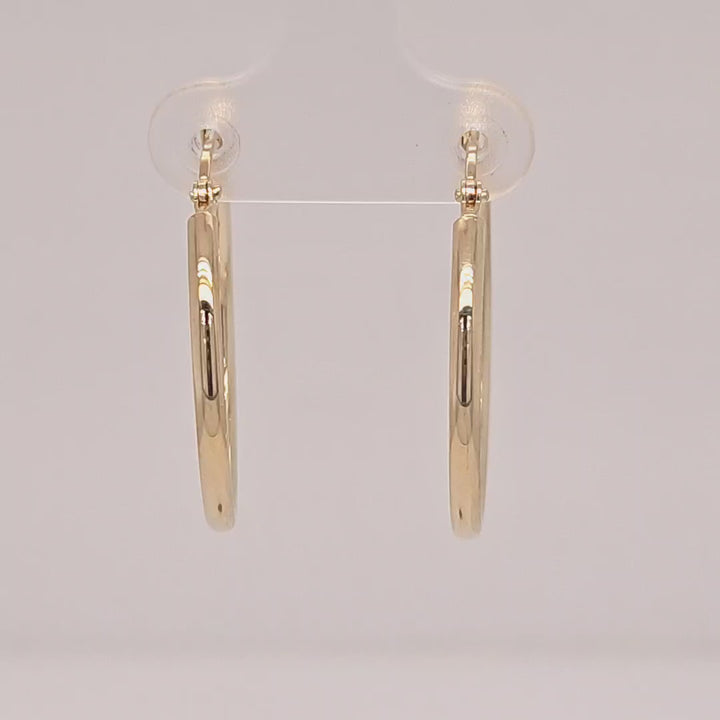 25mm Hoop Earrings