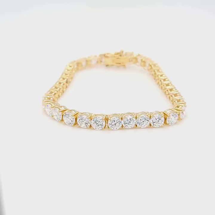 5mm Cubic Zirconia Tennis Bracelet